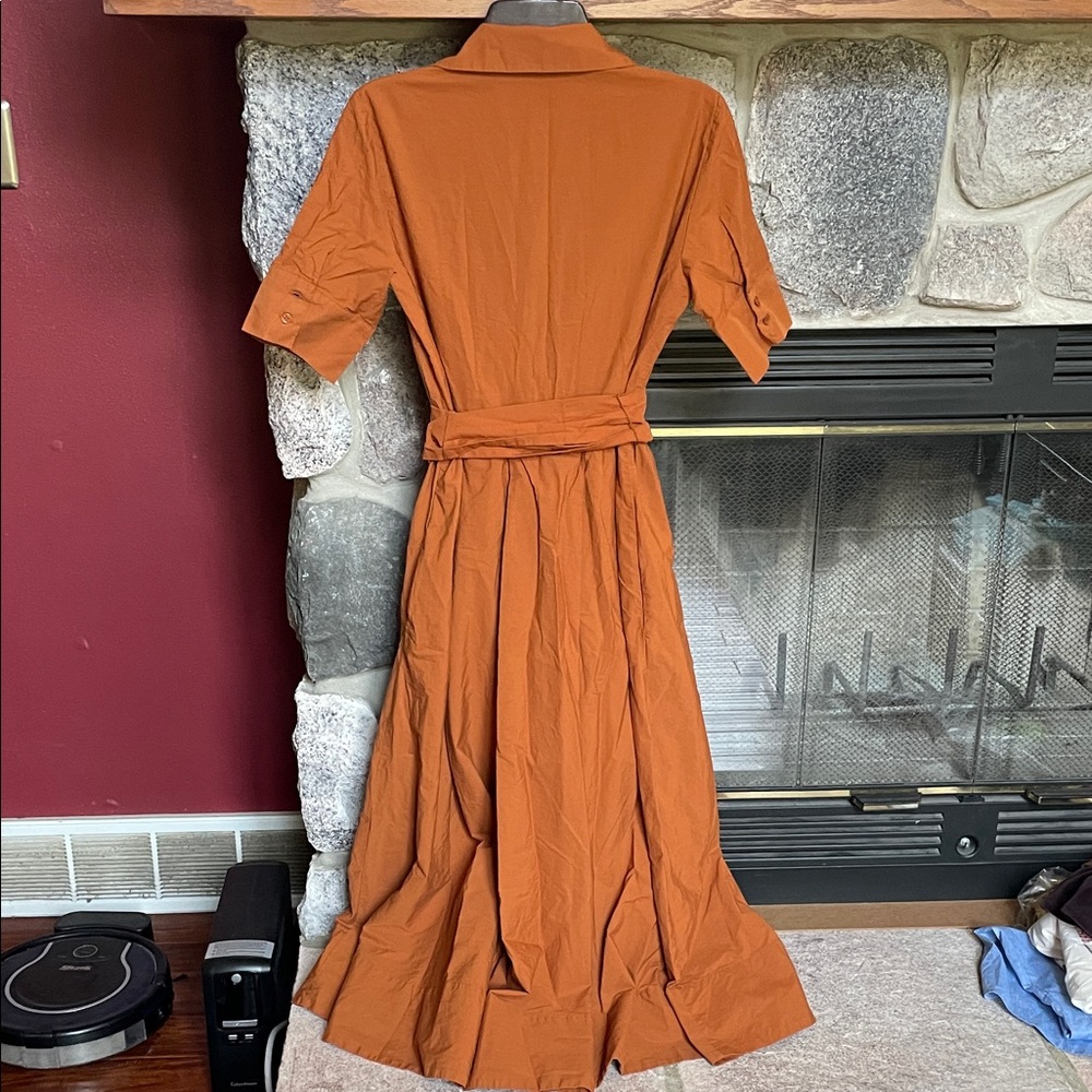 Zara ZW Collection Poplin Shirtdress - Picture 6 of 15
